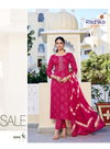 Siri Vol 5 By Radhika Rayon Embroidery Work Kurti With Bottom Dupatta Online Wholesale